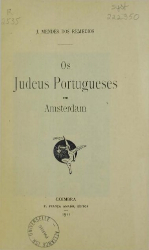 Os judeus portugueses em Amsterdam